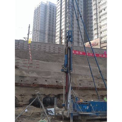 quality  Reinforcement SJW-60 porcelain soil soft sand construction hydraulic soil blast grouting drilling rig with 20m tower factory
