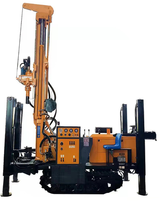 Construction works&amp;#194; &amp;#160; Mobile Water Well Drilling Rig Machine 200m Drilling Rig Manufacturer