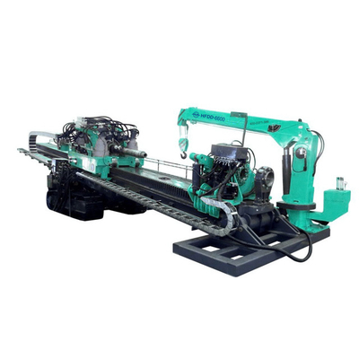 Laying Technology No-Dig Horizontal Directional Drilling HDD Rig Machine 6600kN 32m/min